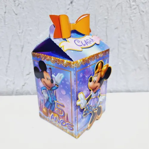 Caixa Milk - Disney