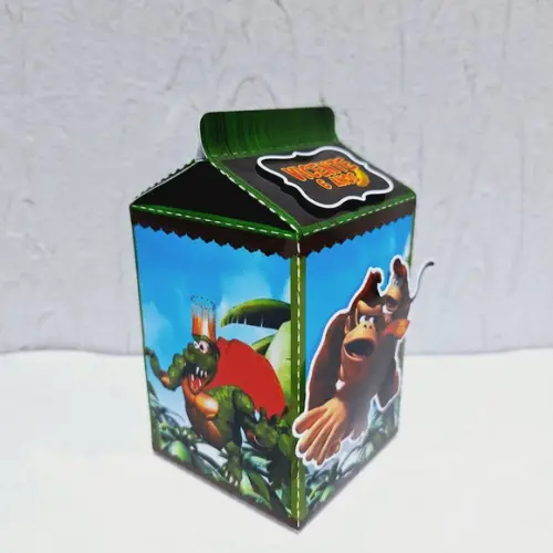 Caixa Milk - Donkey Kong