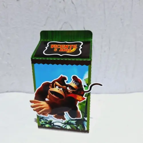 Caixa Milk - Donkey Kong