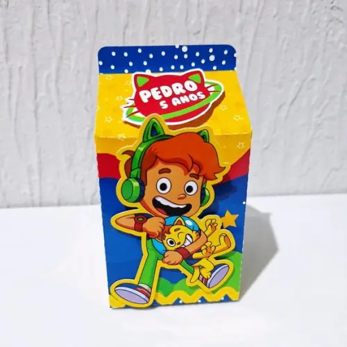 Caixa Milk - Gato Galáctico