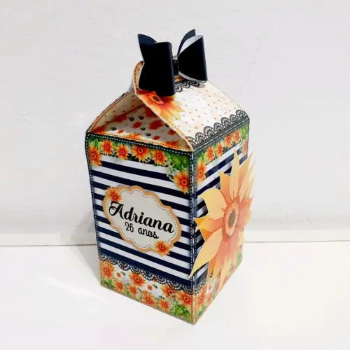 Caixa Milk - Girassol