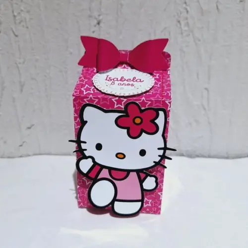 Caixa Milk - Hello Kitty Pink