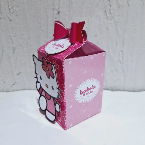 Caixa Milk - Hello Kitty Pink