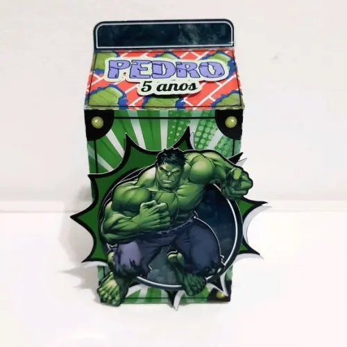 Caixa Milk - Hulk