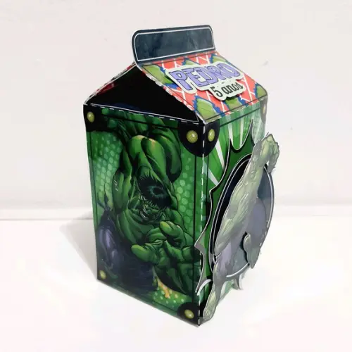 Caixa Milk - Hulk