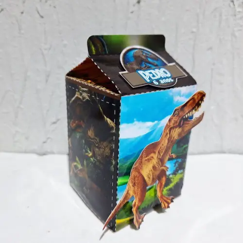 Caixa Milk - Jurassic World