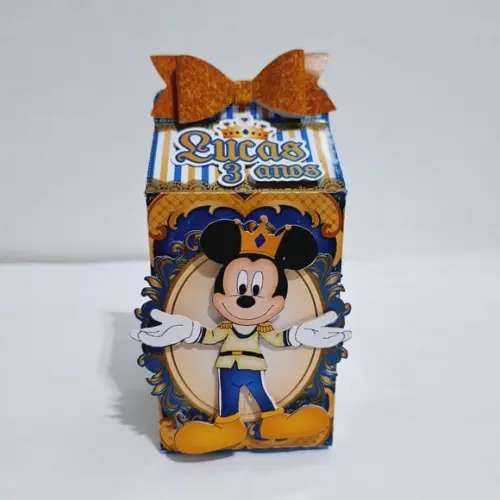 Caixa Milk - Mickey Realeza