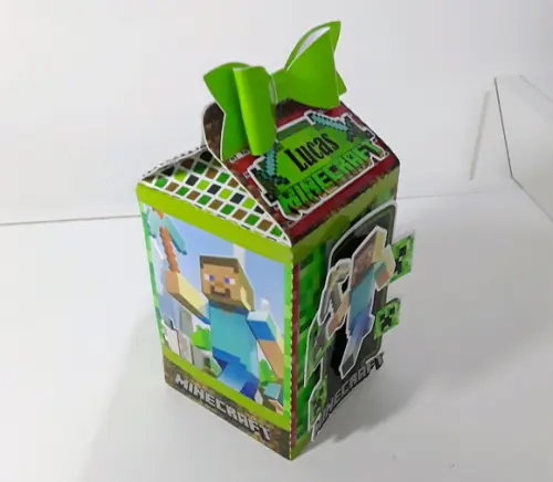 Caixa Milk - Minecraft
