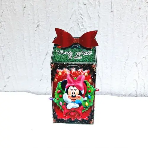Caixa Milk - Natal do Mickey