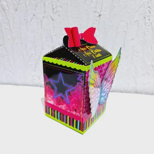 Caixa Milk - Neon