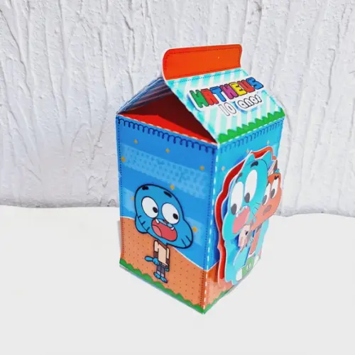 Caixa Milk - o Incrivel Mundo de Gumball