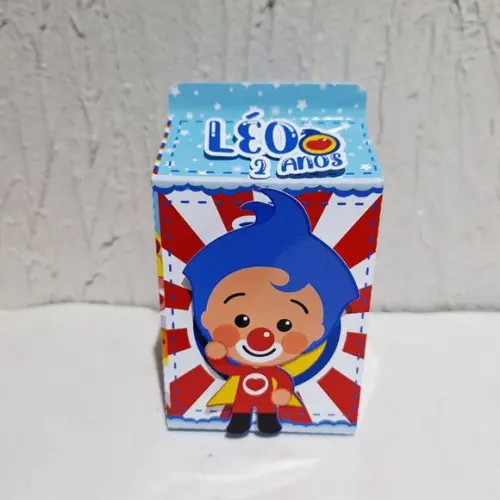 Caixa Milk - Palhaço Plim Plim