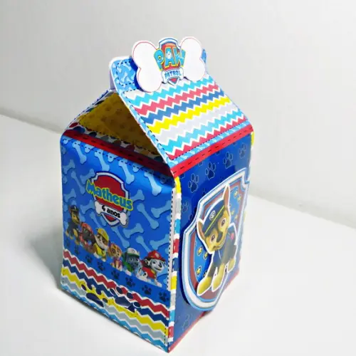Caixa Milk - Patrulha Canina