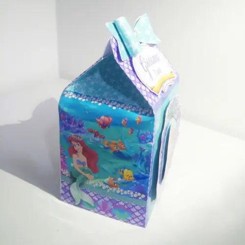 Caixa Milk - Pequena Sereia