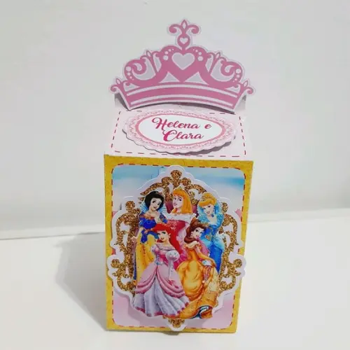Caixa Milk - Princesas Disney