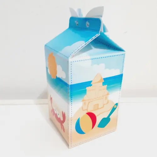 Caixa Milk - Praia Menino
