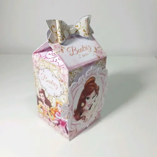 Caixa Milk - Princesas Disney