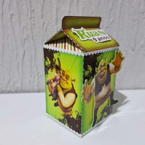 Caixa Milk - Shrek
