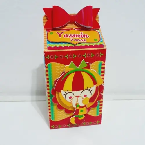 Caixa Milk - Sítio do Pica Pau Amarelo
