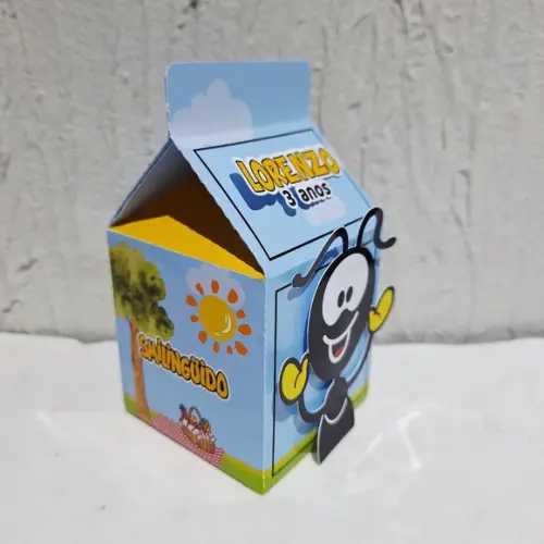 Caixa Milk - Smilinguido e Sua Turma