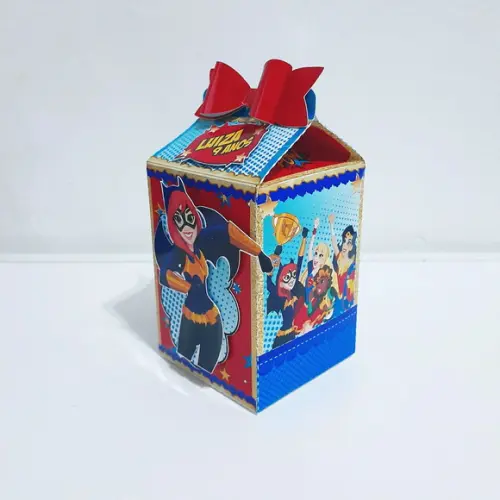 Caixa Milk - Super Girl