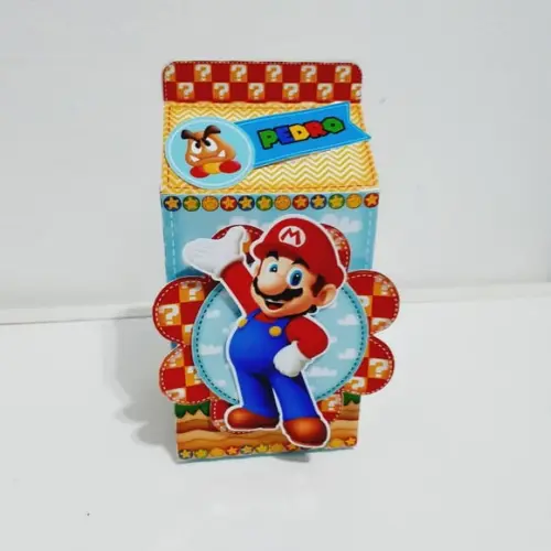 Caixa Milk - Super Mário Bros