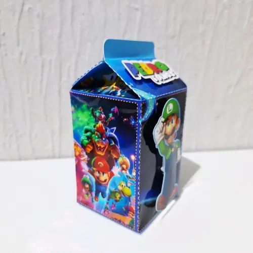 Caixa Milk - Super Mário Galaxy