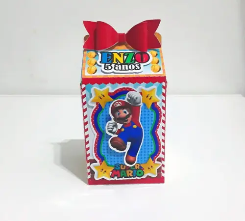 Caixa Milk - Super Mário Bros