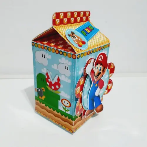 Caixa Milk - Super Mário Bros