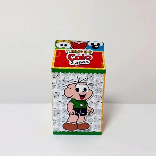 Caixa Milk - Turma da Mônica