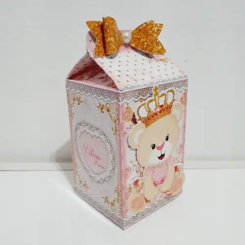 Caixa Milk - Ursinha Princesa
