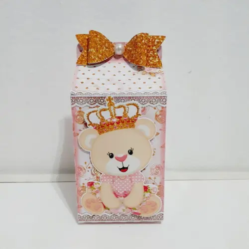 Caixa Milk - Ursinha Princesa