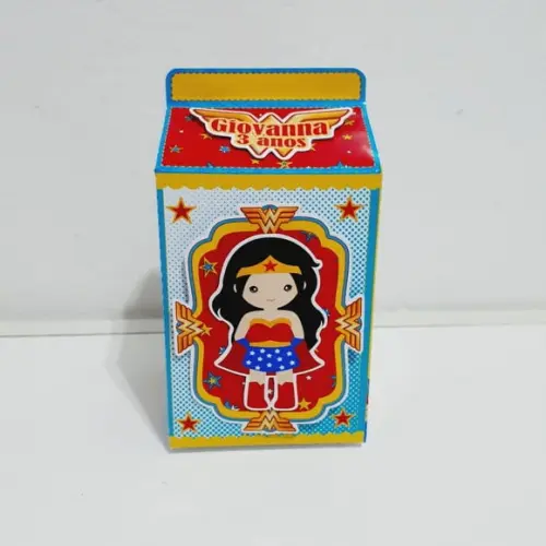 Caixa Milk -mulher Maravilha