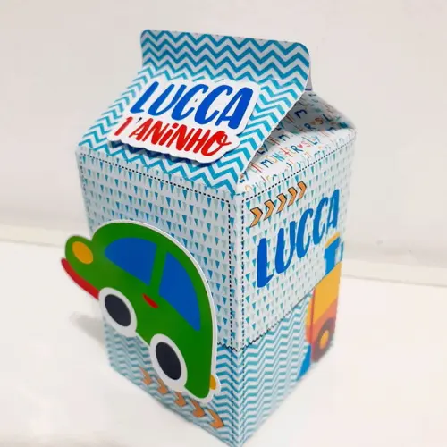 Caixa Milk -carrinhos