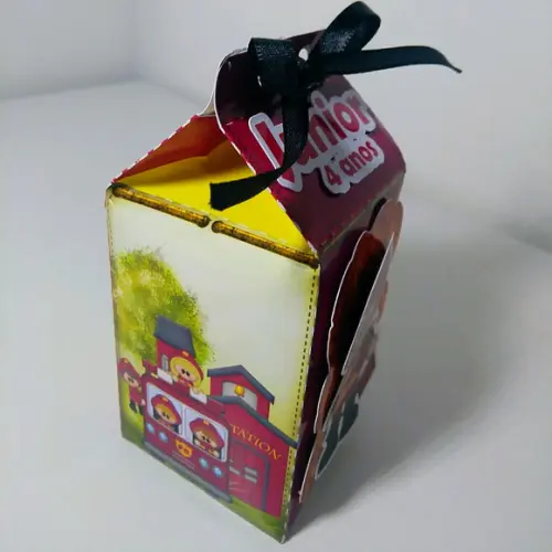 Caixa Milk- Bombeiro