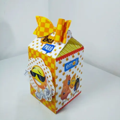 Caixa Milk- Emoji