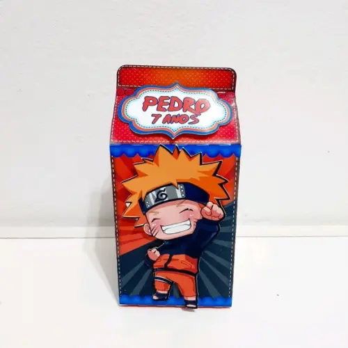 Caixa Milk- Naruto