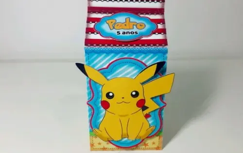 Caixa Milk- Pokemon