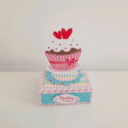 Caixa para Bis - Confeitaria