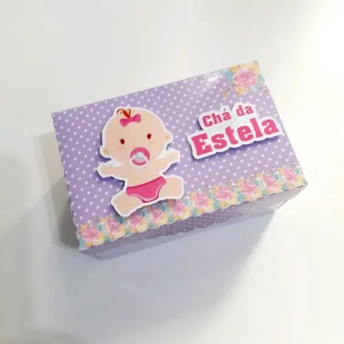 Caixa para Docinhos - Chá de Bebê
