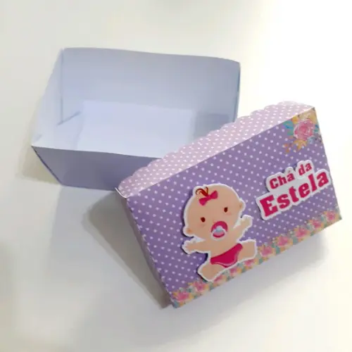 Caixa para Docinhos - Chá de Bebê