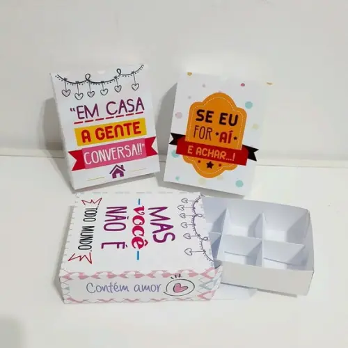 Caixa para Docinhos - Dia das Mães