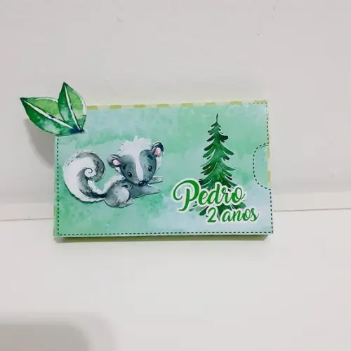 Caixa para Kit Kat - Bosque