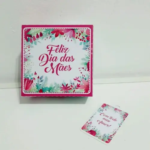 Caixa para Sabonete - Dia das Mães