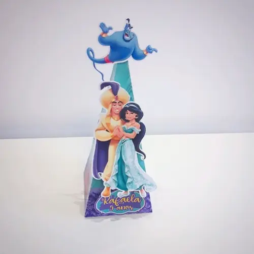 Caixa Piramide - Aladdin