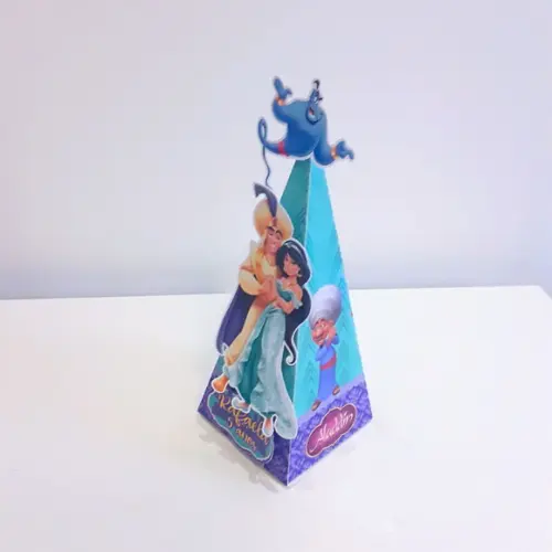 Caixa Piramide - Aladdin
