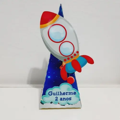 Caixa Piramide - Astronauta