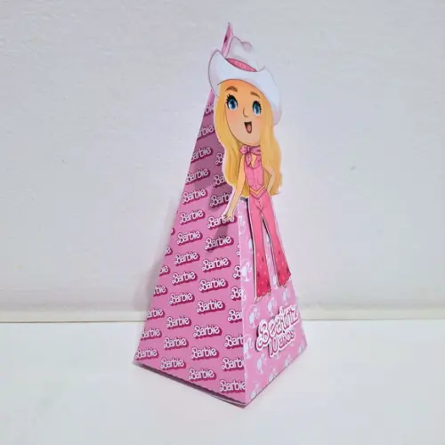Caixa Piramide - Barbie - o Filme- Cute
