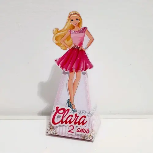 Caixa Piramide - Barbie