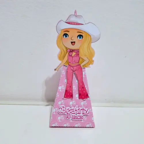 Caixa Piramide - Barbie - o Filme- Cute